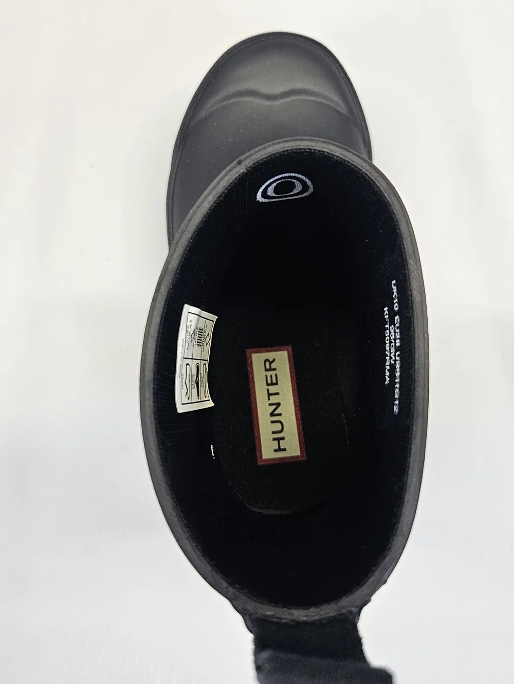 Hunter Boots Black Waterproof Rubber Classic Rain Little Kids Boys 11 Girls 12